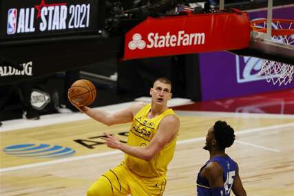 Nikola Jokić na Ol star meču