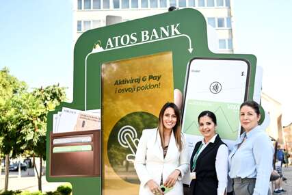 ATOS BANK organizovala interaktivnu kampanju u saradnji sa kompanijama Visa i Google