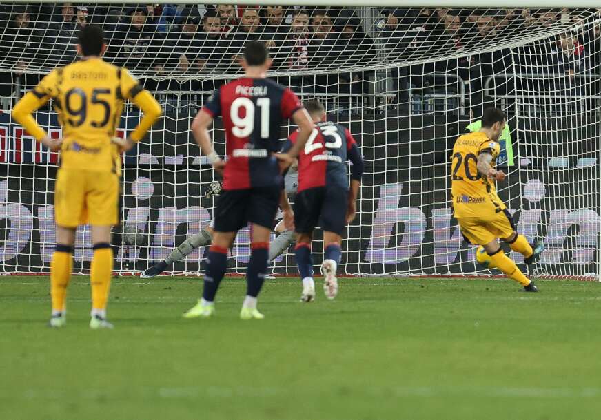 INTER JE NOVI LIDER SERIJE A "Neroazuri" spakovali 3 komada Kaljariju pred Novu Godinu